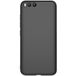 Задняя накладка для Xiaomi Mi6 чёрная пластик - Цифрус