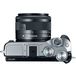 Canon EOS M6 Kit EF-M 15-45mm f/3.5-6.3 IS STM Silver - 