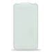 Чехол для LG G Pro откидной белая кожа - Цифрус
