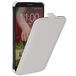 Чехол для LG Nexus 5 откидной белая кожа - Цифрус