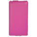 Чехол для Nokia 630 / 635 / 636 откидной розовая кожа - Цифрус