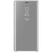 Чехол-книга для Samsung Galaxy S21 Ultra серебряный Clear View - Цифрус