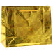 Пакет голография золотой 26x33x8 - Цифрус