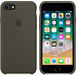 Задняя накладка для Apple iPhone SE2020/7/8 Silicone Case темно оливковый ОРИГИНАЛ - Цифрус