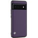 Задняя накладка для Google Pixel 6A фиолетовая кожа - Цифрус