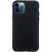 Задняя накладка для iPhone 12 Pro Max черная силикон - Цифрус