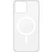 Задняя накладка для iPhone 13 MagSafe Silicone Case прозрачная - Цифрус