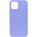 Задняя накладка для iPhone 13 Pro лиловая Nano силикон - Цифрус