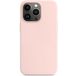 Задняя накладка для iPhone 13 Pro Magnet кожа розовая - Цифрус