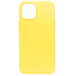Задняя накладка для iPhone 13 Pro желтая Nano силикон - Цифрус