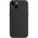 Задняя накладка для iPhone 14 6.1 MagSafe Silicone Case темная ночь - Цифрус