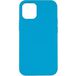 Задняя накладка для iPhone 14 голубая Apple - Цифрус