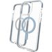Задняя накладка для iPhone 14 MagSafe прозрачная с голубым Santa Cruz Snap ZAGG - Цифрус