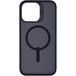Задняя накладка для iPhone 14 MagSafe затемненная черная Hampton Case ZAGG - Цифрус