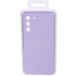 Задняя накладка для Samsung Galaxy S21 FE фиолетовая NANO силикон - Цифрус