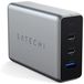    Satechi 100W Type-C x2/USB-A PD GaN Power  - 