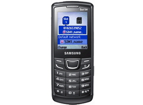 Samsung E1252 -   dual SIM   
