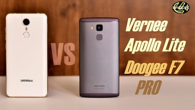 Сравнение Doogee F7 Pro и Vernee Apollo Lite