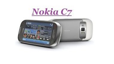 Видеообзор Nokia C7 